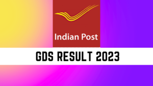 post office GDS result 2nd merit list out